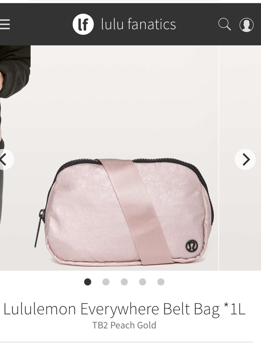 Lululemon Everywhere Belt Bag *1L